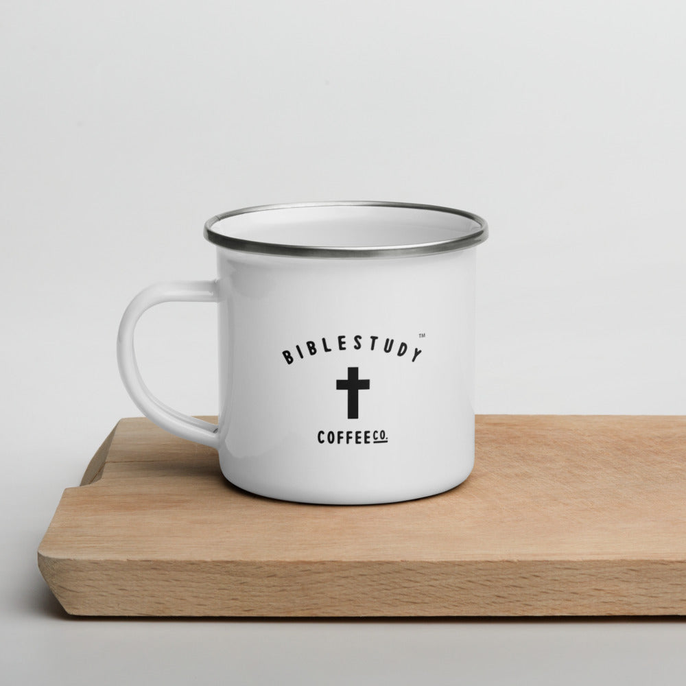 BibleStudy Coffee Co. Enamel Coffee & Tea Mug