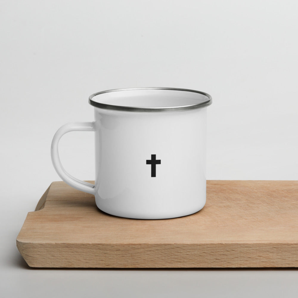 Jesus Was Minimal Enamel Coffee & Tea Mug