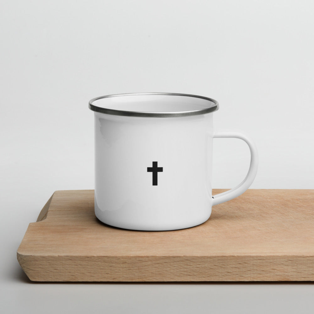 Jesus Was Minimal Enamel Coffee & Tea Mug