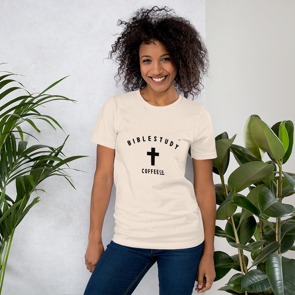 Bible Study Coffee Co. Logo Short-Sleeve Unisex T-Shirt